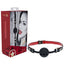 Shots Toys OUCH! Milan Collection Silicone Ball Gag Breathable Mouth Restraint Shots Toys