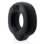 Hunkyjunk Fit Grips Ergo Cock Ring Black / Red Hunkyjunk