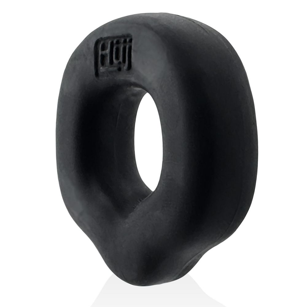 Hunkyjunk Fit Grips Ergo Cock Ring Black / Red Hunkyjunk