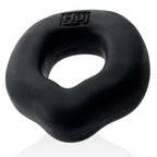 Hunkyjunk Fit Grips Ergo Cock Ring Black / Red Hunkyjunk