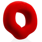 Hunkyjunk Fit Grips Ergo Cock Ring Black / Red Hunkyjunk