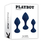 Playboy Pleasure TAIL TRAINER Butt Plugs Set of 3 Sizes Playboy Pleasure