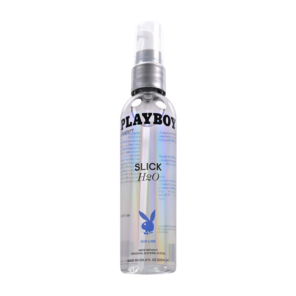 Playboy Pleasure SLICK H2O Water Based Lubricant 120ml Bottle Playboy Pleasure