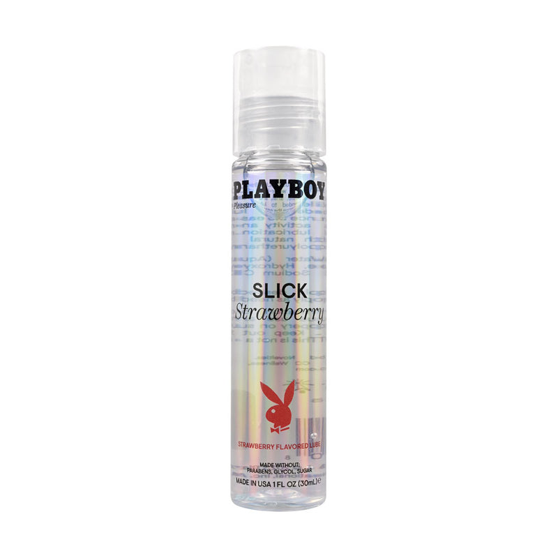 Playboy Pleasure SLICK STRAWBERRY Flavoured Water Based Lubricant