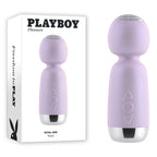 Playboy Pleasure ROYAL MINI USB Rechargeable Mini Wand Vibrator 12.5cm Playboy Pleasure