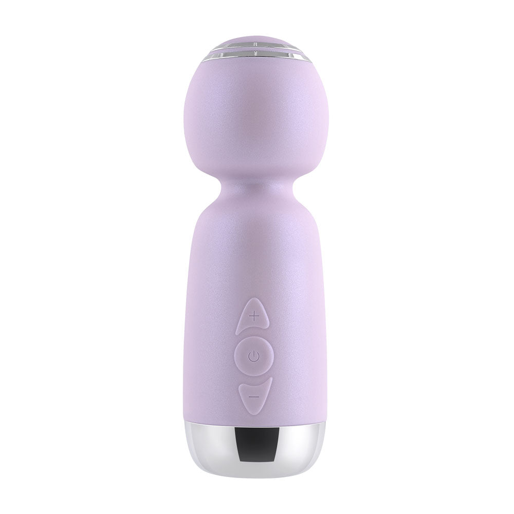 Playboy Pleasure ROYAL MINI USB Rechargeable Mini Wand Vibrator 12.5cm Playboy Pleasure