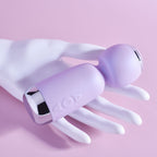 Playboy Pleasure ROYAL MINI USB Rechargeable Mini Wand Vibrator 12.5cm Playboy Pleasure