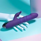 Playboy Pleasure HOP TO IT USB Rechargeable Rabbit Vibrator 23.5cm Playboy Pleasure