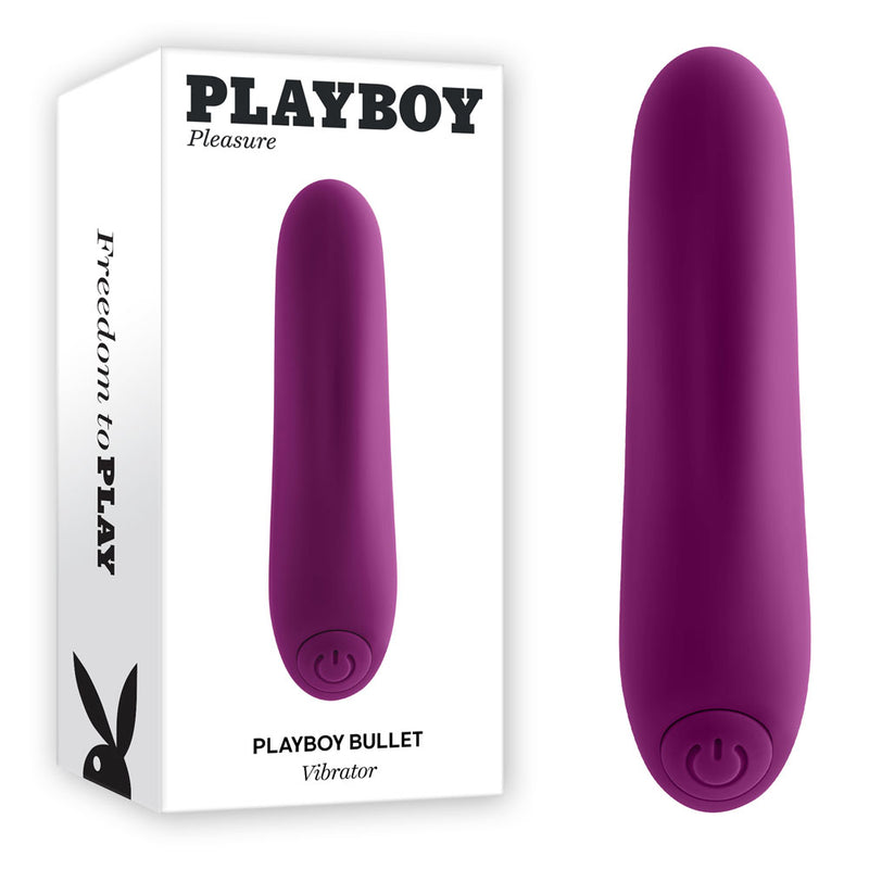 Playboy Pleasure PLAYBOY BULLET USB Rechargeable Bullet Vibrator Purple