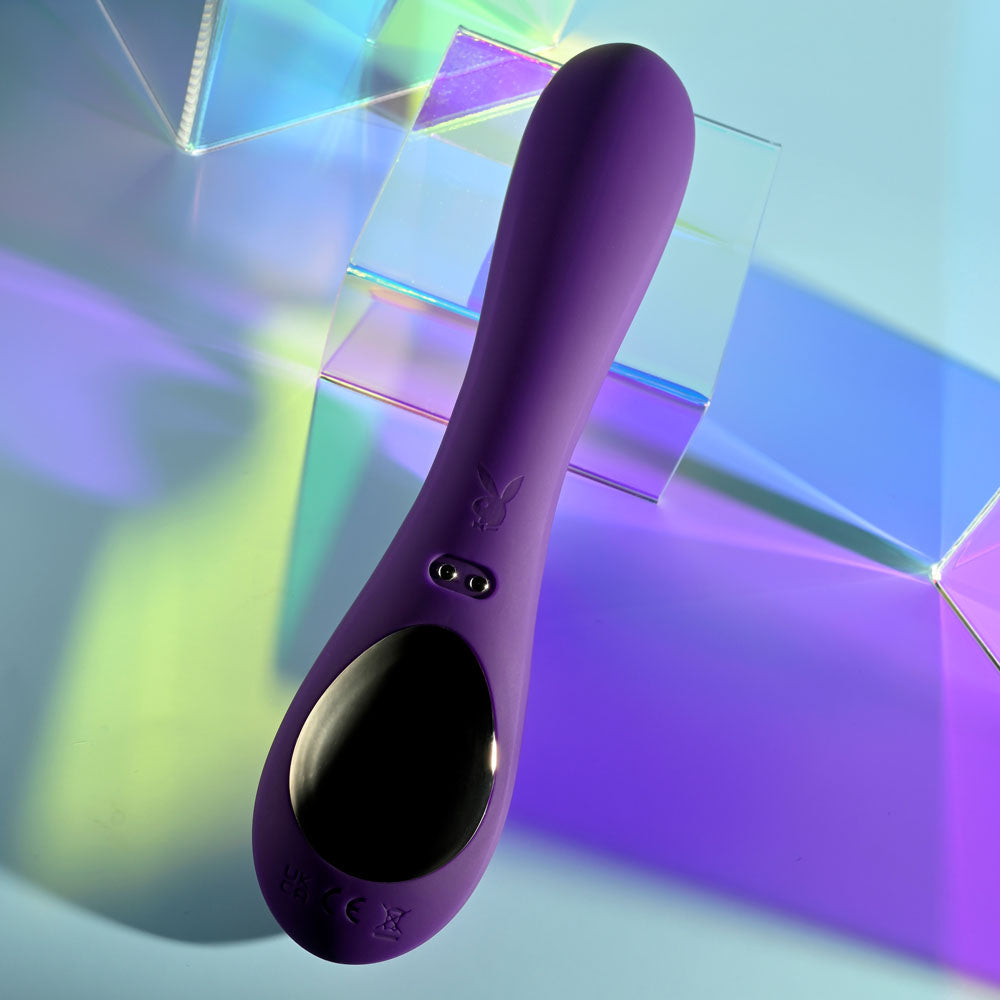 Playboy Pleasure ON REPEAT USB Rechargeable Rabbit Vibrator 19.7cm Playboy Pleasure