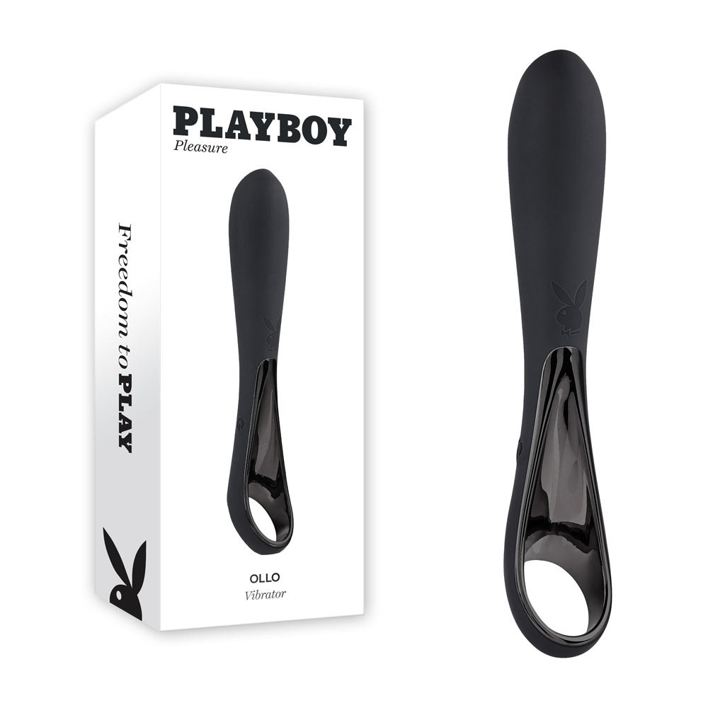 Playboy Pleasure OLLO USB Rechargeable Vibrator 14.6cm Playboy Pleasure