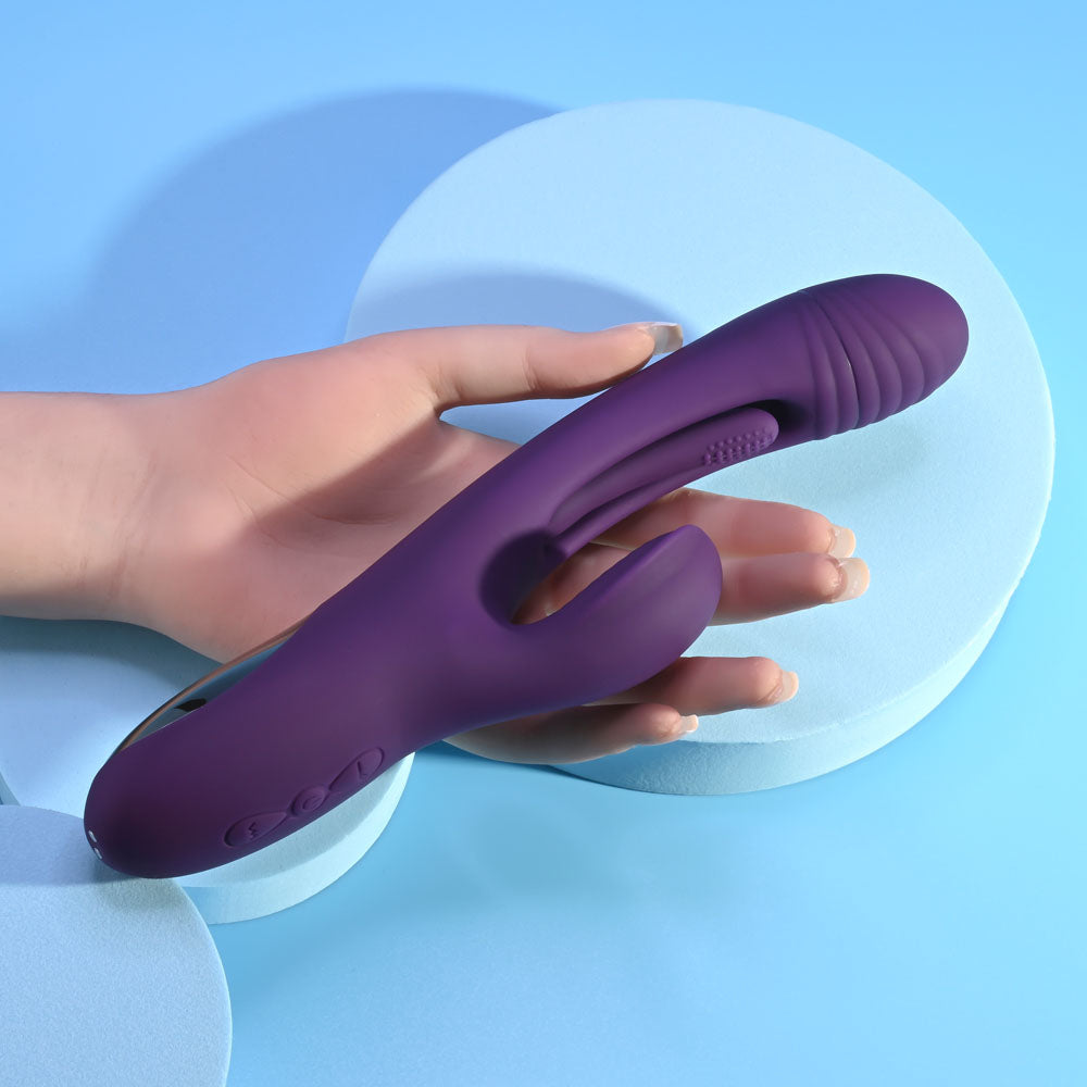 Playboy Pleasure THE THRILL USB Rechargeable Rabbit Vibrator 24.4cm Playboy Pleasure