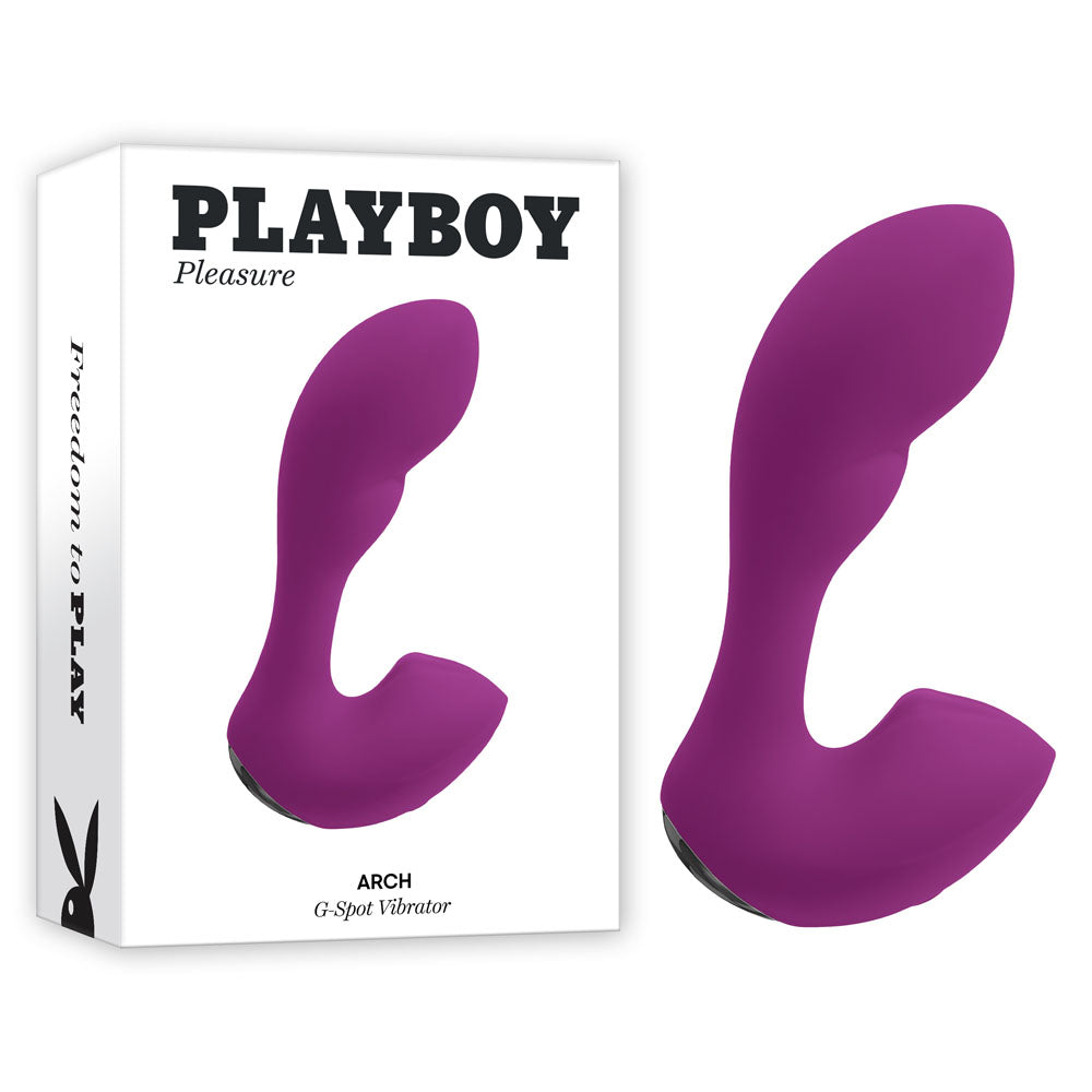 Playboy Pleasure ARCH USB Rechargeable G Spot Vibrator 14.1cm Playboy Pleasure