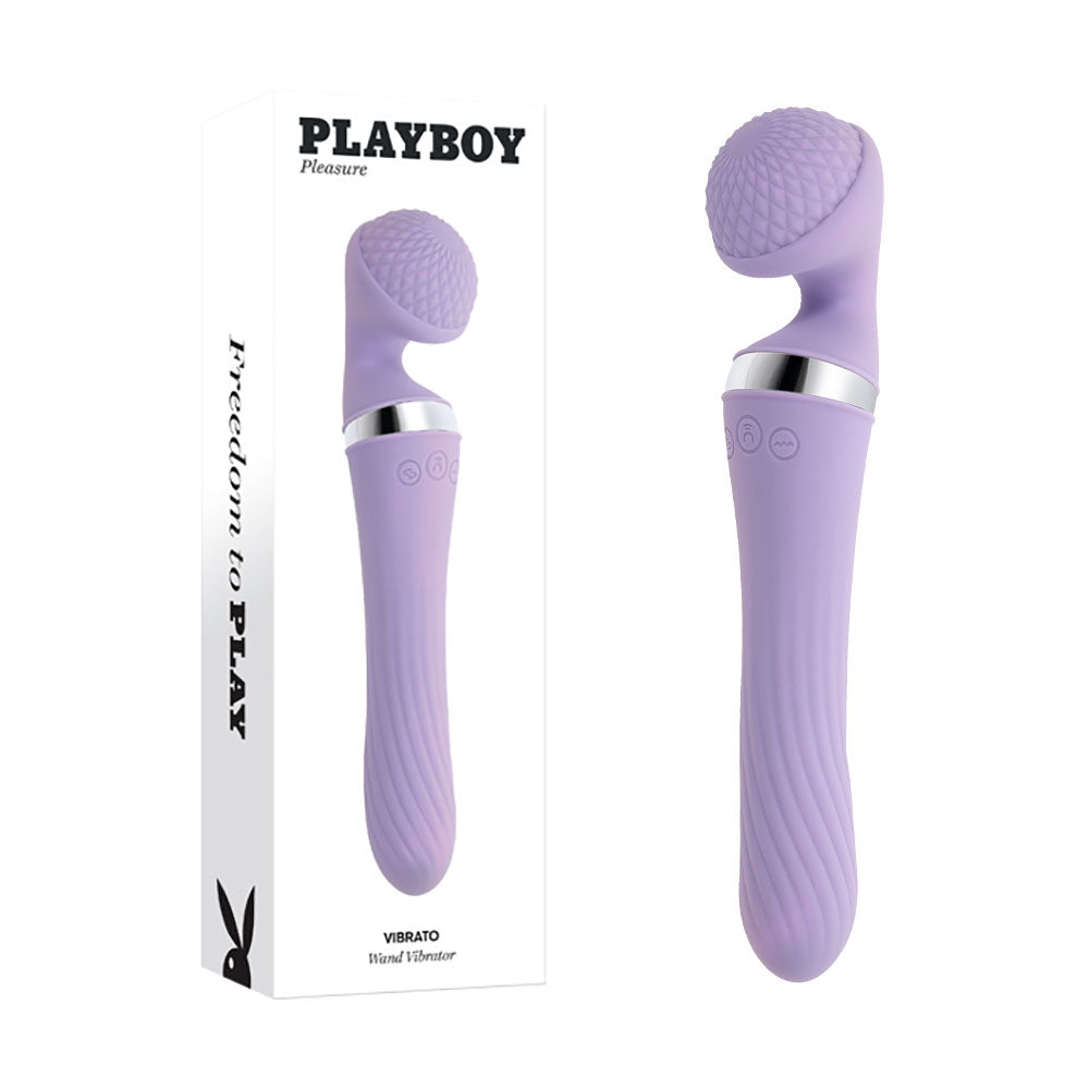 Playboy Pleasure VIBRATO USB Rechargeable Massage Wand 24cm Secondary image