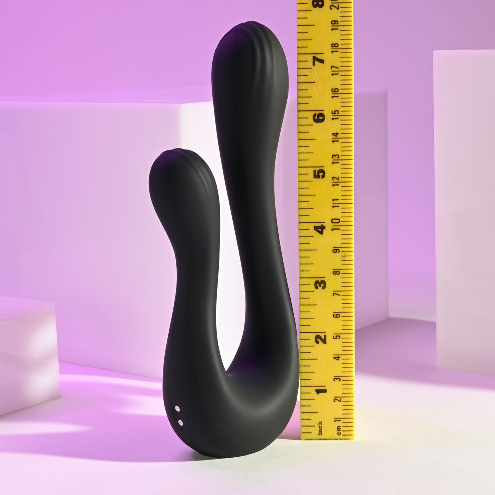 Playboy Pleasure THE SWAN USB Rechargeable Dual Ended Vibrator Playboy Pleasure