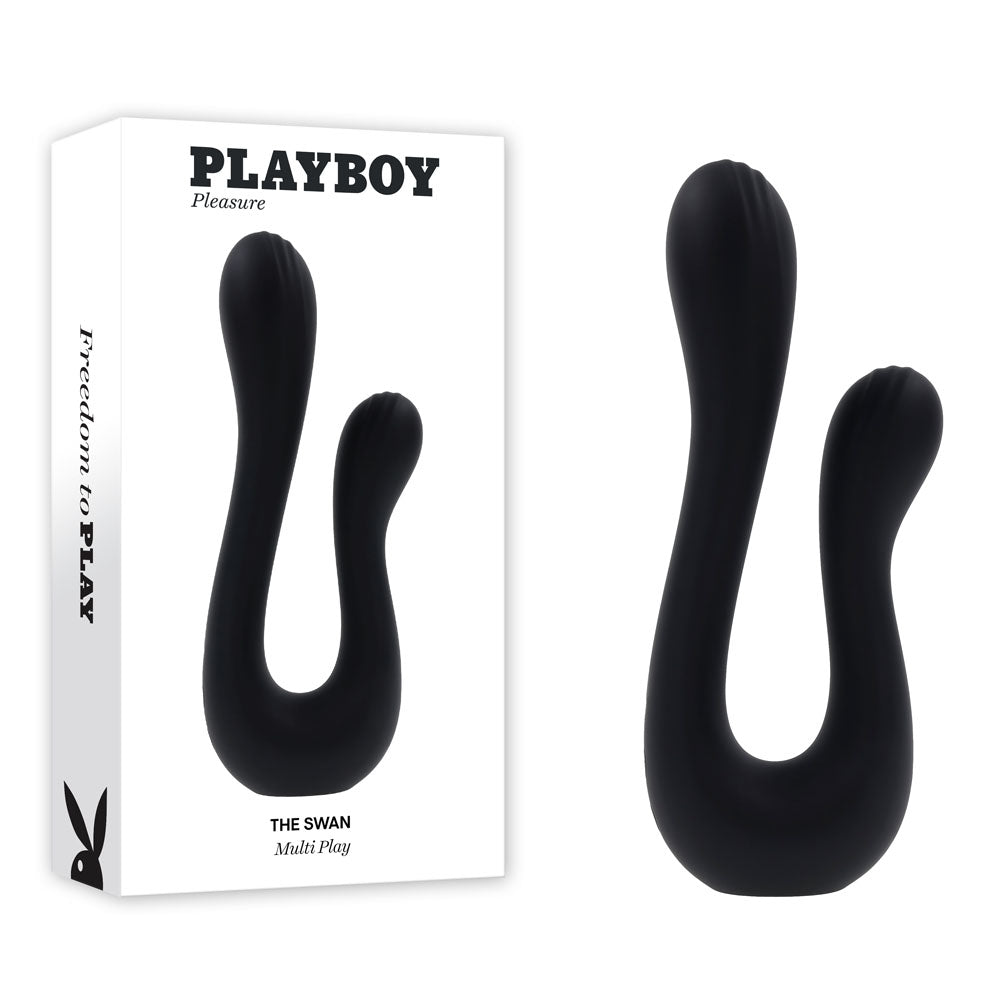 Playboy Pleasure THE SWAN USB Rechargeable Dual Ended Vibrator Secondary image