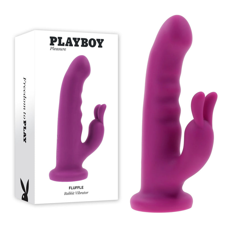 Playboy Pleasure FLUFFLE USB Rechargeable Rabbit Vibrator