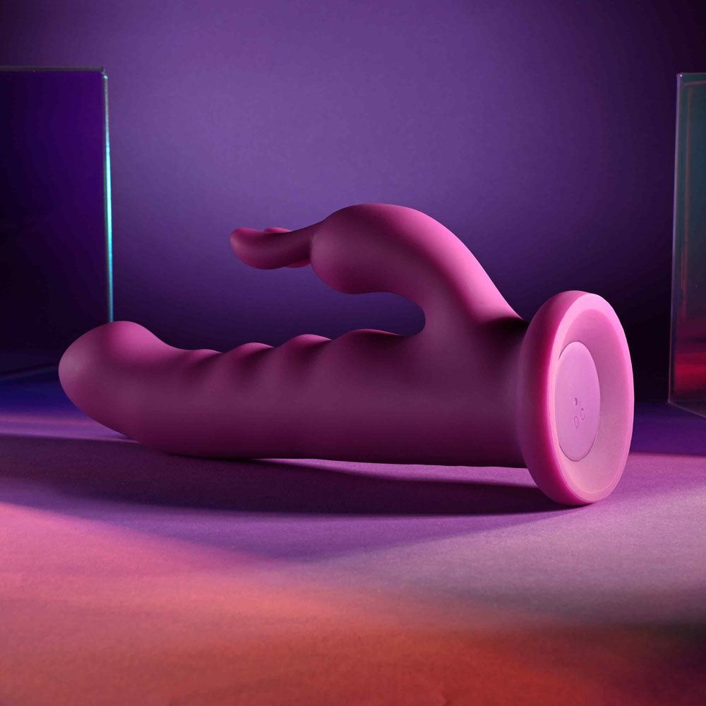 Playboy Pleasure FLUFFLE USB Rechargeable Rabbit Vibrator Playboy Pleasure