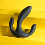 Playboy Pleasure TRIPLE THREAT USB Rechargeable Triple Probe Vibrator Playboy Pleasure