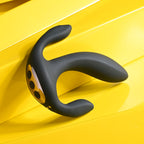 Playboy Pleasure TRIPLE THREAT USB Rechargeable Triple Probe Vibrator Playboy Pleasure