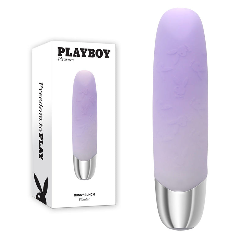 Playboy Pleasure BUNNY BUNCH USB Rechargeable Bullet Vibrator Pearl