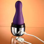 Playboy Pleasure THE JET SET Vibrator With Self Charging Case Playboy Pleasure
