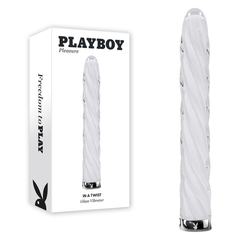 Playboy Pleasure IN A TWIST USB Rechargeable Vibrator