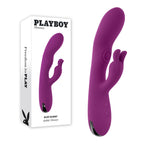 Playboy Pleasure BUSY BUNNY USB Rechargeable Rabbit Vibrator With Tapping Shaft Playboy Pleasure
