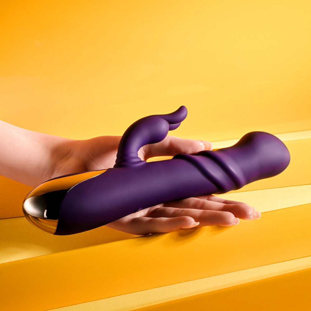 Playboy Pleasure BUNNY PUNCH USB Rechargeable Twirling Rabbit Vibrator Playboy Pleasure
