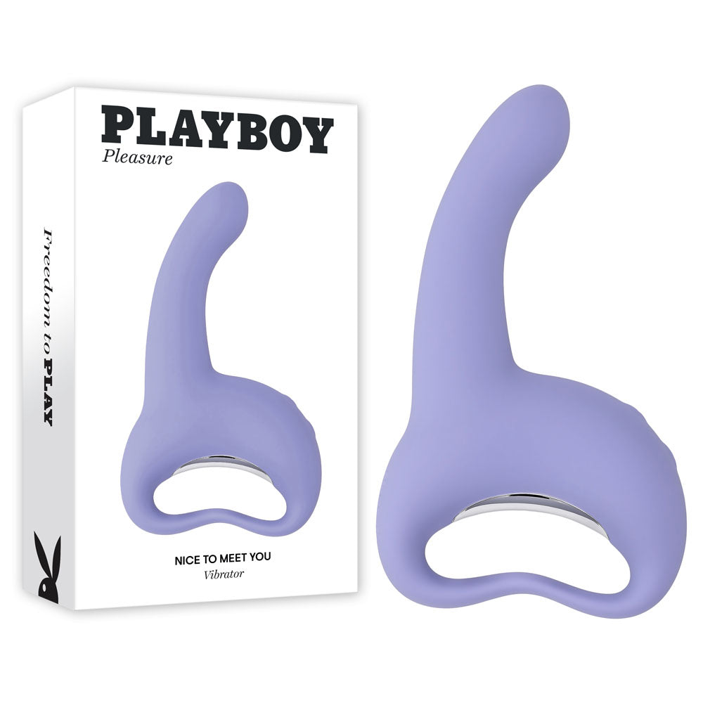 Playboy Pleasure NICE TO MEET YOU USB Rechargeable Vibrator Playboy Pleasure