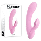 Playboy Pleasure RABBIT PARTY USB Rechargeable Rabbit Vibrator Pink 15.2cm Playboy Pleasure