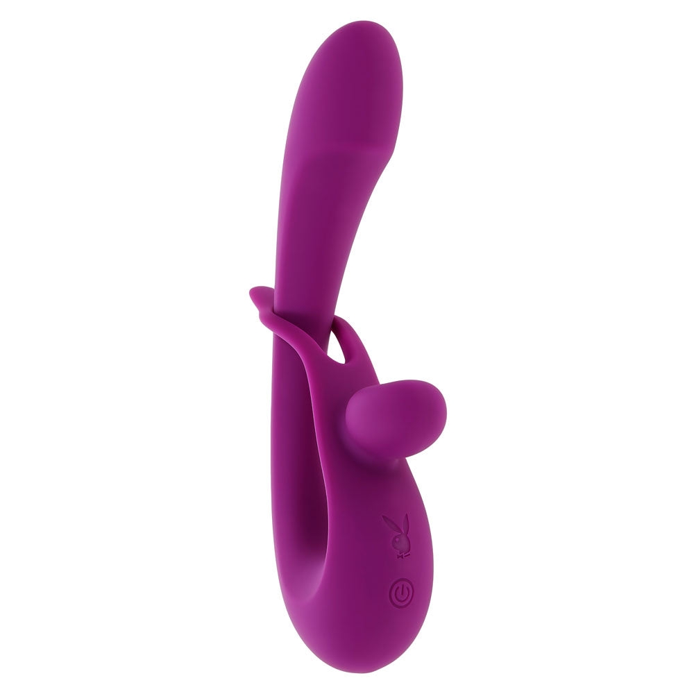 Playboy Pleasure CHA CHA SLIDE USB Rechargeable Rabbit Vibrator Secondary image