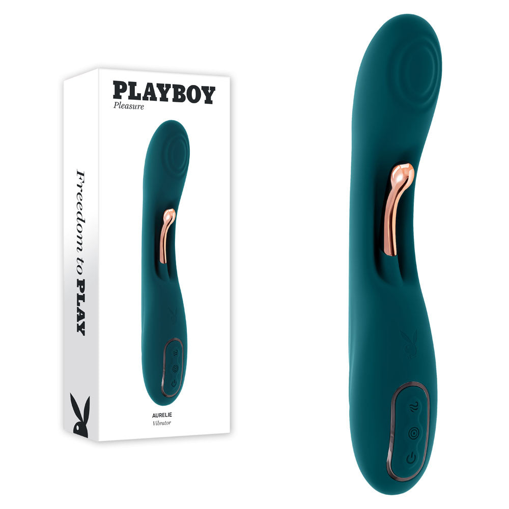 Playboy Pleasure AURELIE USB Rechargeable Vibrator With Internal Flicker Playboy Pleasure Main image