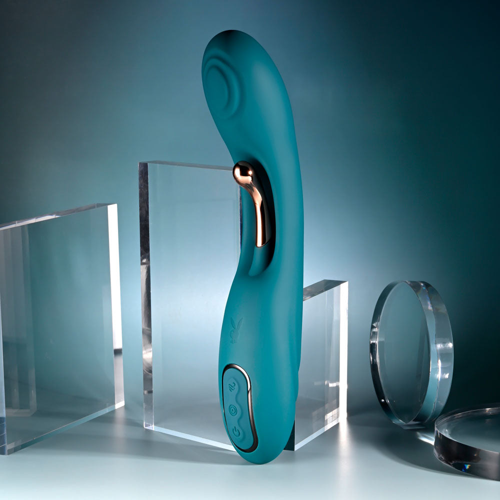 Playboy Pleasure AURELIE USB Rechargeable Vibrator With Internal Flicker Playboy Pleasure