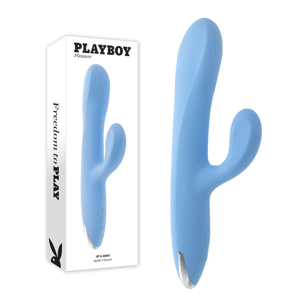 Playboy Pleasure UP AND AWAY USB Rechargeable Rabbit Vibrator Playboy Pleasure