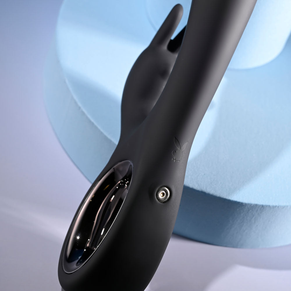 Playboy Pleasure LATE NIGHT BUNNY USB Rechargeable Rabbit Vibrator Playboy Pleasure