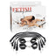 Fetish Fantasy Series Cuff & Tether Set Restraints Black Pipedream