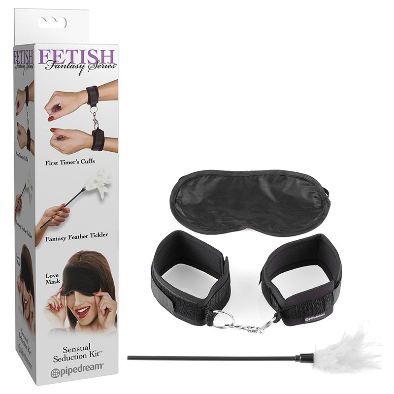 Fetish Fantasy Series Sensual Seduction Kit 3 Piece Set Pipedream