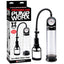 Pipedream Pump Worx Accu Meter Power Penis Pump With Gauge Clear / Black Pipedream