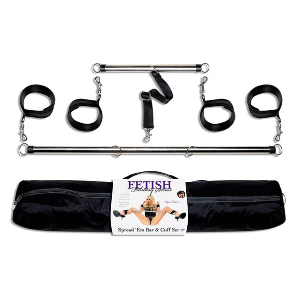 Fetish Fantasy Series Spread Em Bar & Cuff Restraint Set