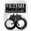 Pipedream Fetish Fantasy Series Anodized Metal Cuffs Black Pipedream