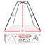 Pipedream Fetish Fantasy Series Fantasy Swing Stand Black (No Swing Included) Pipedream
