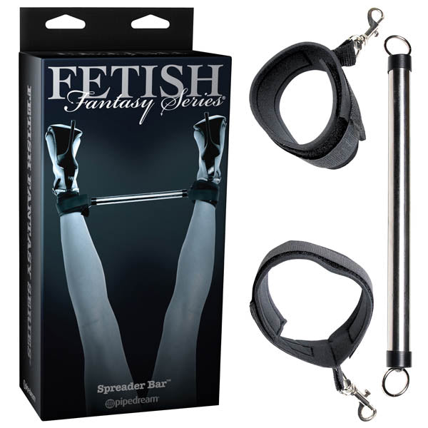 Fetish Fantasy Series Limited Edition Spreader Bar Restraints Black Pipedream