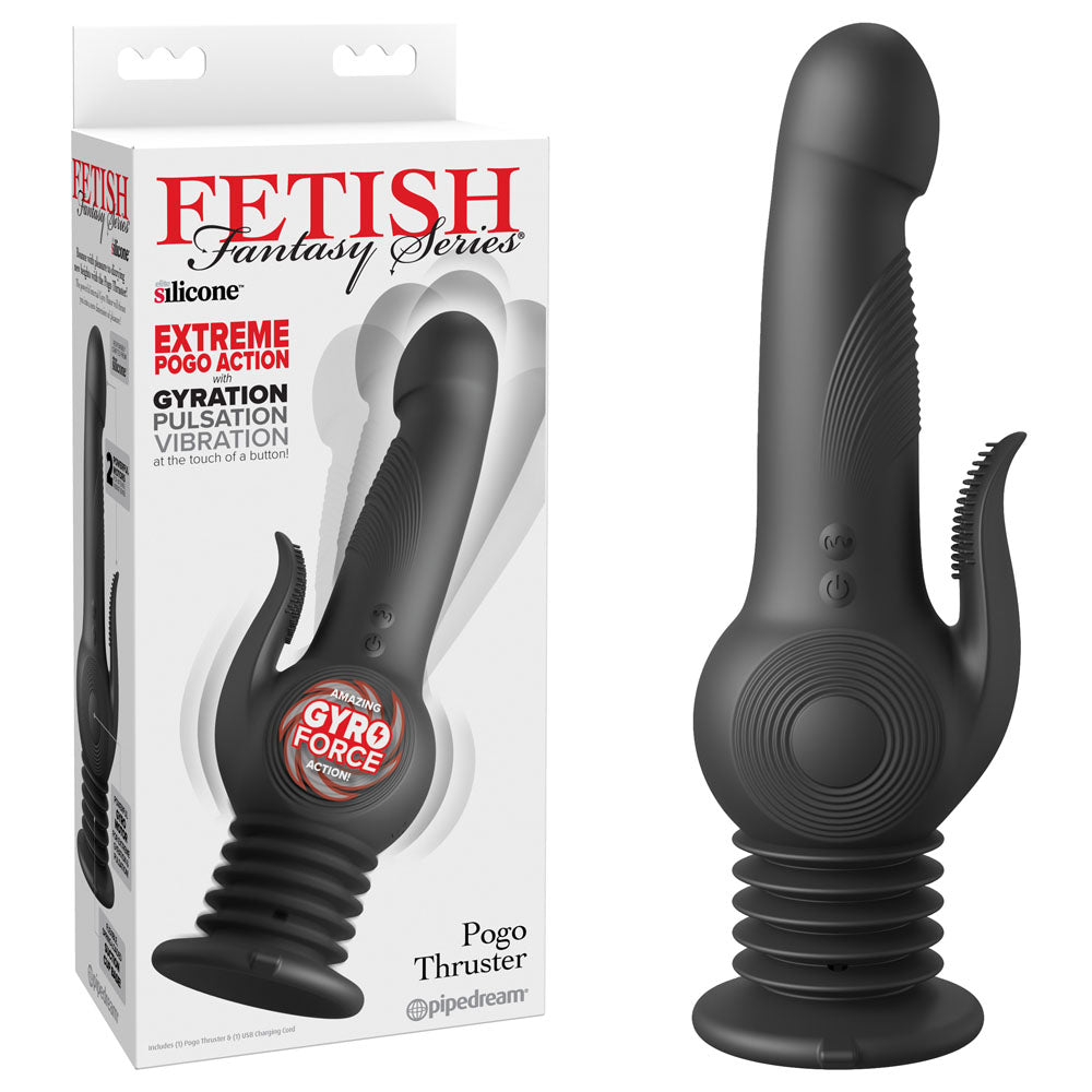 Fetish Fantasy Series Pogo Thruster USB Rechargeable Gyrating Rabbit Vibrator Pipedream Main image