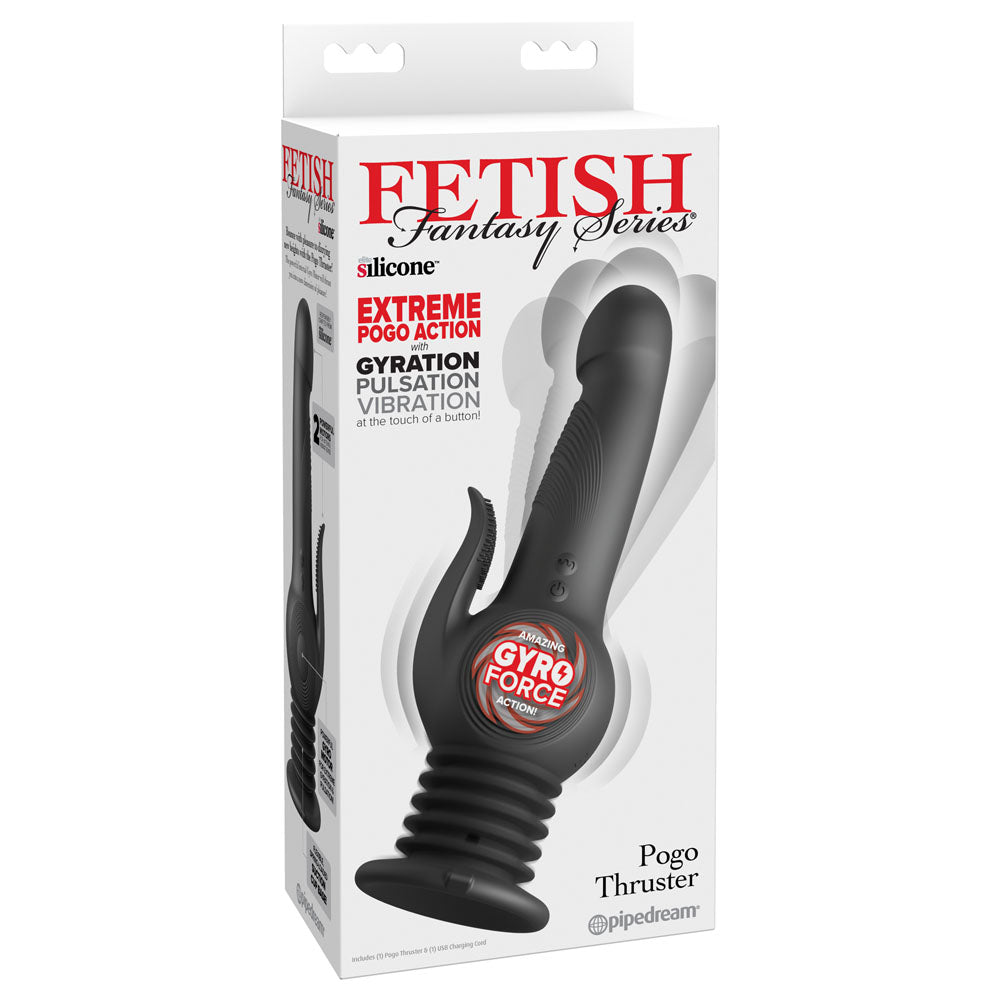 Fetish Fantasy Series Pogo Thruster USB Rechargeable Gyrating Rabbit Vibrator Pipedream