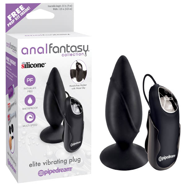 Pipedream Anal Fantasy Collection Elite Vibrating Butt Plug 3.5 Inch