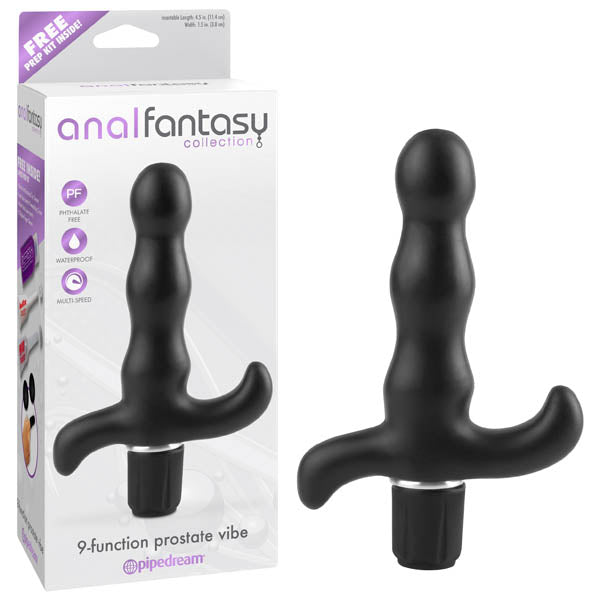 Pipedream Anal Fantasy Collection 9 Function Vibrating Prostate Massager 4.5 Inch