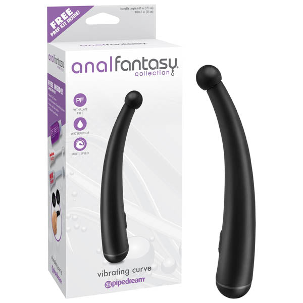 Pipedream Anal Fantasy Collection Vibrating Curve Anal Vibrator 6.75 Inch Pipedream Main image