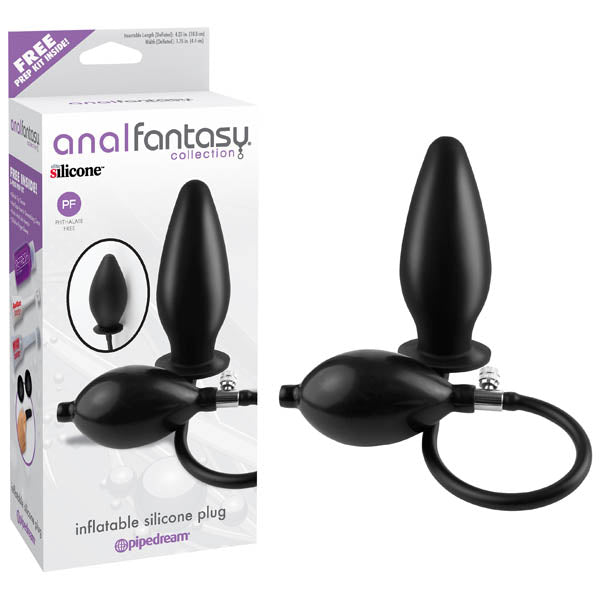 Pipedream Anal Fantasy Collection Inflatable Silicone Butt Plug 4.25 Inch