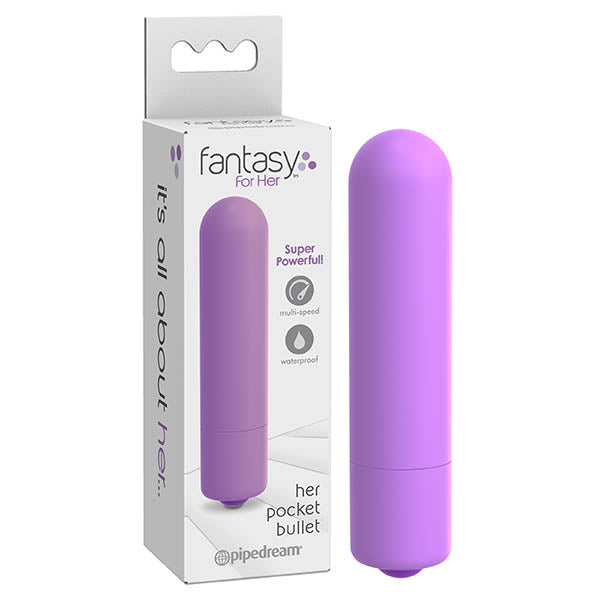 Pipedream Fantasy For Her Pocket Bullet Vibrator 3.75 Inch Pipedream